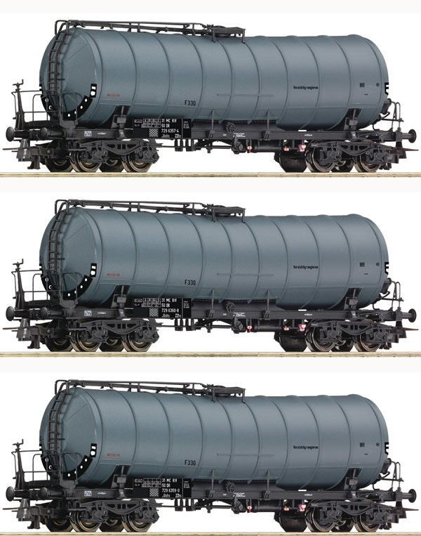 Roco 76155 - German 3 Piece Slurry Wagon Set of the DR