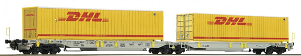 Roco 76421 - Articulated pocket wagon, AAE