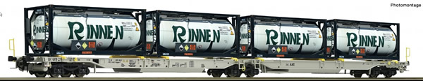 Roco 76427 - Articulated pocket wagon, AAE