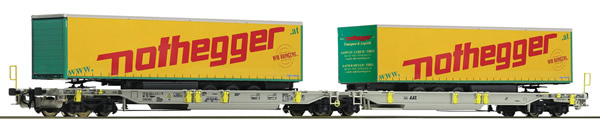 Roco 76433 - Articulated pocket wagon, AAE