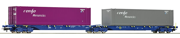 Roco 76641 - Double carrier wagon unit, RENFE