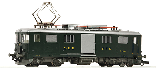 Roco 7700014 - Swiss Electric baggage railcar De 4/4 1669 of the SBB