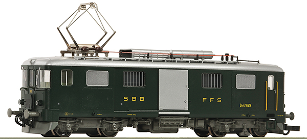 Roco 7720014 - Swiss Electric baggage railcar De 4/4 1669 of the SBB (Sound)