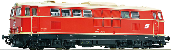 Roco 78074 - Diesel locomotive Rh 2143 of the ÖBB