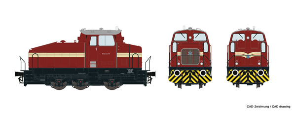Roco 78178 - German Diesel Industrial Shunter DHG 500 of Rheinpreussen AG