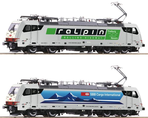 Roco 78652 - Swiss Electric locomotive 186 908-6 of the SBB/RAlpin (Sound)