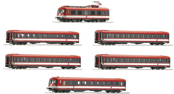 Roco 79059 - Austrian 6 piece electric multiple unit 4010 007-5 of the ÖBB (Sound)