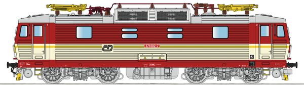 roco 79232 - Czech Electric locomotive class 371 of the CD (Sound)