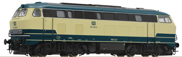 Roco 79727 - German Diesel Locomotive 218 218-6 of the DB (Sound Decoder)