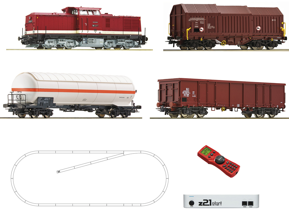 Roco 51321 - Digital Starter Set Z21: Diesel Locomotive Class 114 And ...