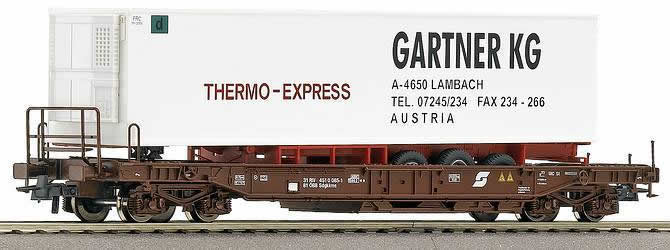 Rame De 7 Wagons Roco 75886 – Winner Spedition, Courant Continu DC, NEUF
