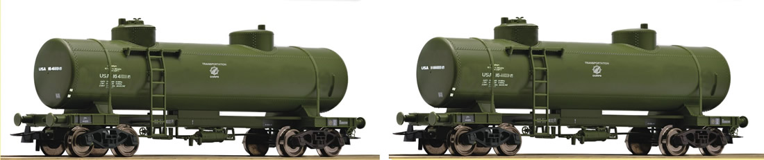 Roco 67117 - 2pc Tank Car Set, USATC