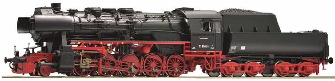 Roco 72225 - German Steam Locomotive Class 52 Reko of the DR (DCC