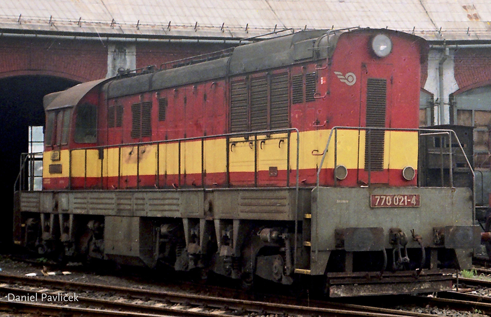 Roco 770 Roco 72779 - Slovakian Diesel Locomotive 770 of ZSR/ZSSK