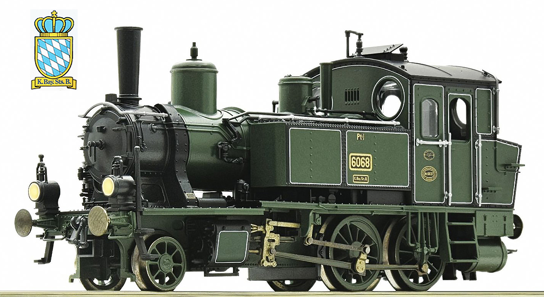 Roco 73053 - German Steam Locomotive Type Pt 2/3 Of The K.Bay.Sts.B ...