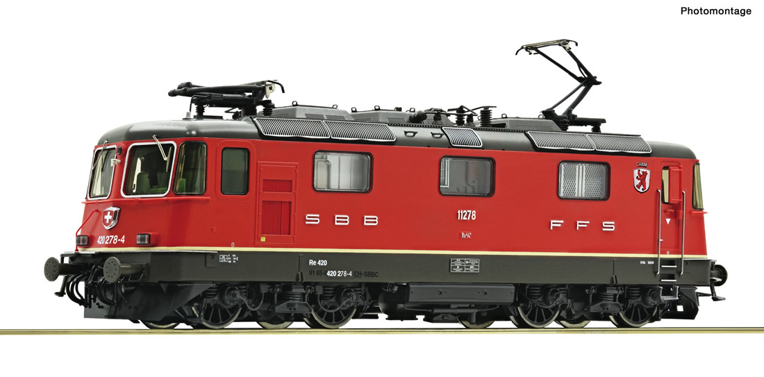 roco 73258 - Swiss Electric locomotive 420 278-4 of the SBB