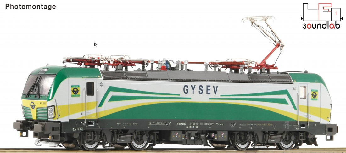 Roco 73981 - Electric locomotive class 471.5, GYSEV