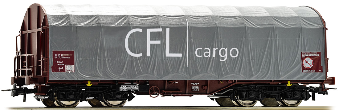 N- Roco - CFF/SBB- Wagon bâché 2 ess Cirque KNIE (Gebraucht) in
