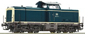 German Diesel locomotive class 212 of the DB (Sound Decoder)