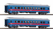 2 Piece Set: Passenger Coaches