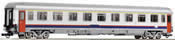 Passenger car Eurofima, 1 cl., orange