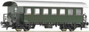 Passenger car N 28, all-glass window