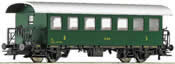 Passenger car 2 class, green, #1