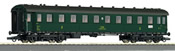 Czechoslovakian 2nd Class Passenger Carriage of the CSD