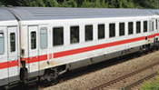 German 1st Class Express Train Passenger Car of the DB AG