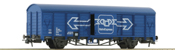 Covered freight wagon 