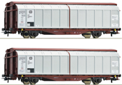 2-piece set: Sliding wall wagons