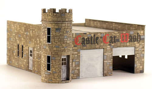 RSM 451002 - O Scale Laser Cut Castle Car Wash