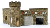 HO Laser Cut Castle Car Wash