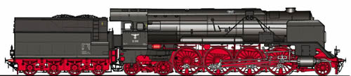 Spur1AT 10205 - German Steam Locomotive BR 12 of the DRG  