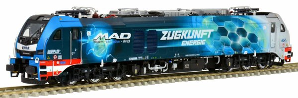 Sudexpress S1592090 - Stadler Euro Dual Locomotive BSAS 159 209 Turquoise (DCC Sound)