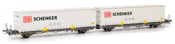 Sudexpress SURM03417 - 45 DB SCHENKER Double Intermodal Container Wagons