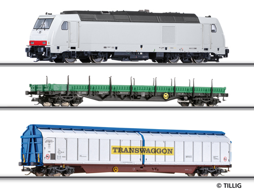 Tillig 01428 - Beginner set with bedding-track-system