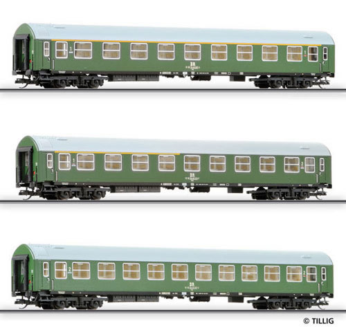 Tillig 01570 - Set of 3 Passenger Cars Type B
