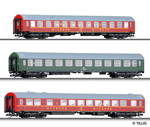 Tillig 01576 - Passenger Coach Set