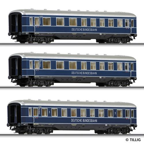 Tillig 01595 - Passenger Coach Set