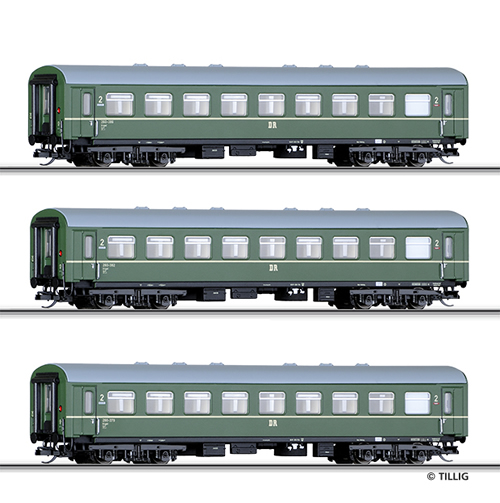 Tillig 01620 - Passenger Coach Set of the DR