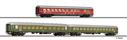 Tillig 01623 - Passenger Car Set of the DB