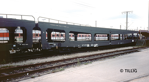 Tillig 01636 - Double-Deck Car Carrier set DDm
