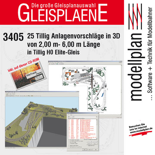 Tillig 09547 - H0-elite track plan CD 