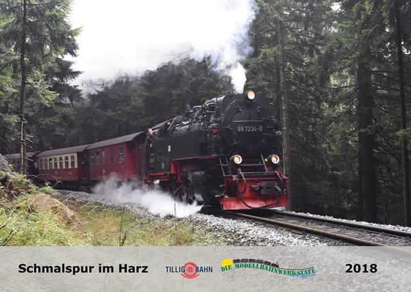 Tillig 09702 - Narrow-gauge calendar 2018