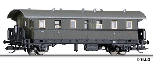 Tillig 13208 - 2-axle Passenger Car of the DRG