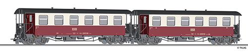 Tillig 13991 - Passenger Car Set of the HSB
