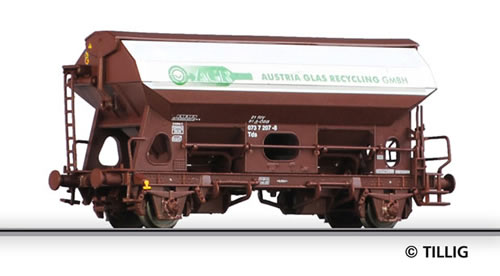 Tillig 14575 - Swing Roof Car
