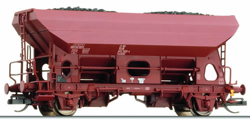 Tillig 14587 - German Hopper Wagon Fcs of the DR