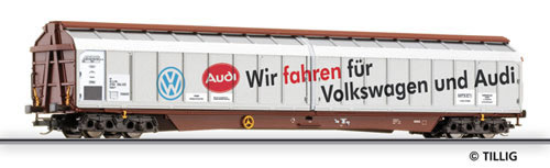 Tillig 15833 - Sliding Cover Box Car Habbins 12
